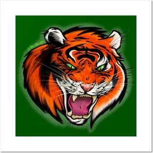 BENGALS ROAR Posters and Art